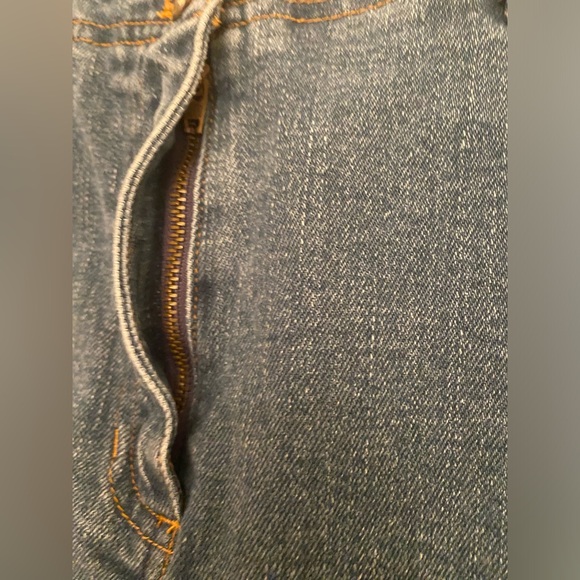 Jones Sport stretch denim blue jean skirt sz 8 GUC - Picture 5 of 12